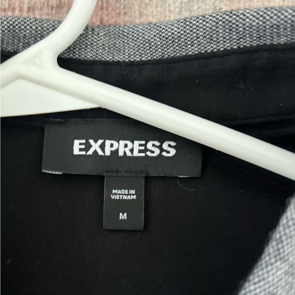 EXPRESS MENS POLO WORN ONCE SIZE MEDIUM - Picture 2 of 4